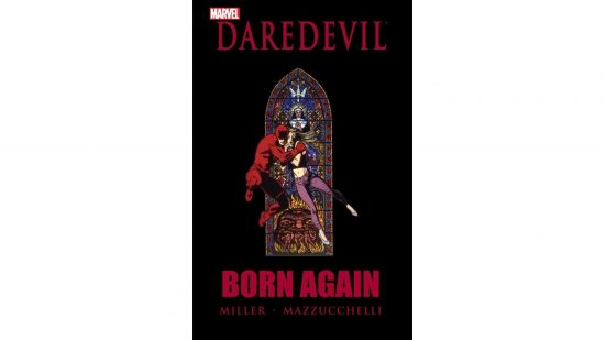 Best Marvel Comics cover of Daredevil born again