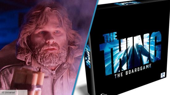 Kurt Russell from The Thing and The Thing: The Board Game