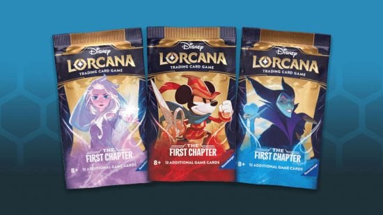Disney Lorcana sets - The First Chapter booster packs