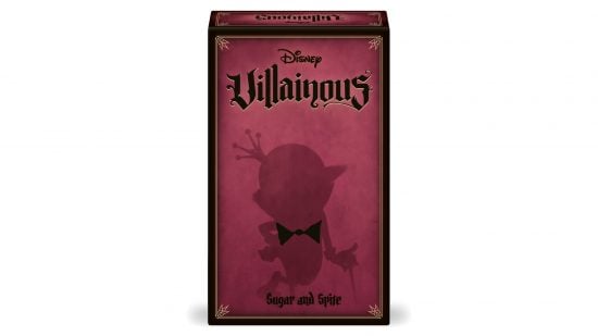 Disney Villainous expansion box Sugar and Spite with King Candy's silhouette on the cover 