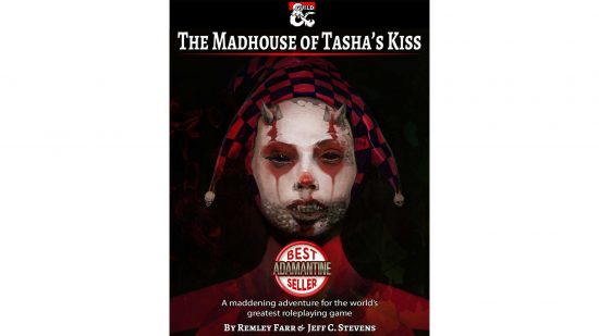 DnD book cover - the madhouse of tasha's kiss