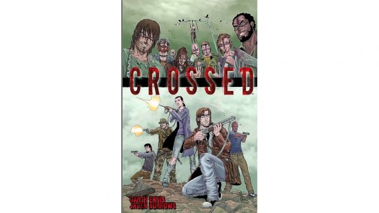 The best horror comics - the cover for Crossed volume one