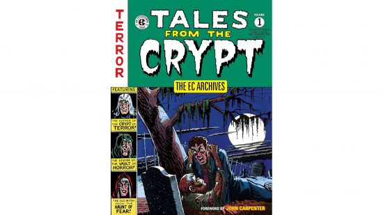 The best horror comics - cover of The EC Archives Tales from the Crypt volume 1