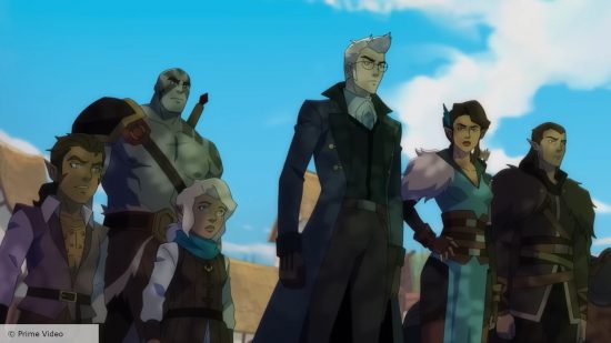 Legend of Vox Machina season 3 release date - Prime Video image of the party members of Vox Machina