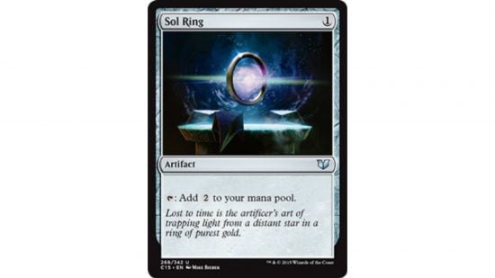 Best MTG cards - The MTG card Sol Ring