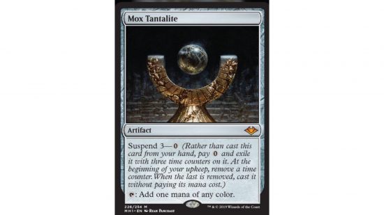 MTG card Mox Tantalite