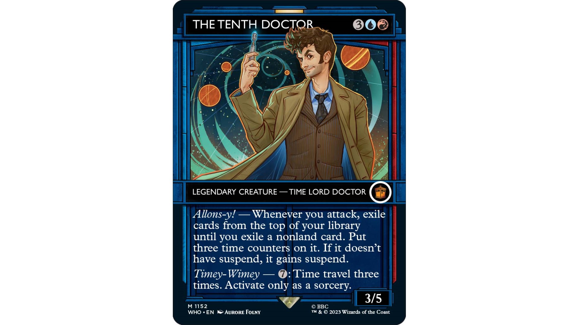 Here's every legendary Doctor card from Magic: The Gathering's