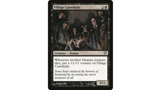 scary MTG cards - The creepy MTG card Village Cannibals