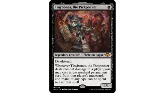 MTG Thunder Junction card Tinybones