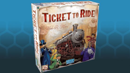 Ticket to Ride, one of the best board games in the Prime Big Deal Day offers