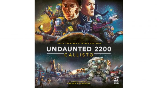 Cover art for Undaunted 2200: Callisto, the latest entry in the Undaunted board game series