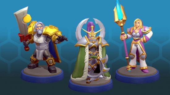 Warcraft game, Warcraft Rumble Alliance 3D printer minis