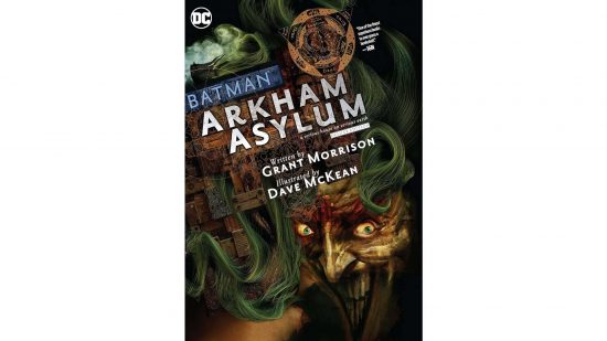 The Best Batman Comics - the cover art for Arkham Asylum
