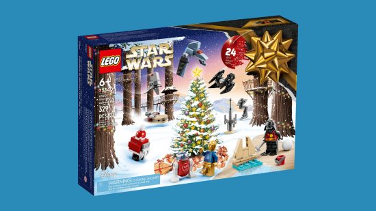 Best Lego Advent Calendar: Star Wars 2022. Image shows the calendar boxed.