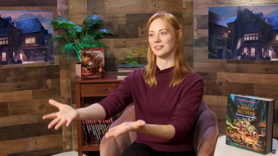 Deborah Ann Woll talking about her first published adventure