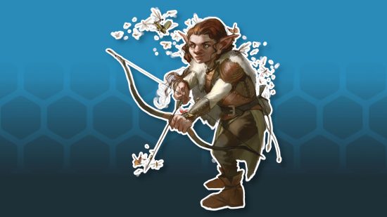 Wizards of the Coast art of a Swarmkeeper, one of the DnD Ranger subclasses 5e