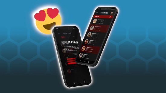 DnD Tinder - a smartphone running RPG match