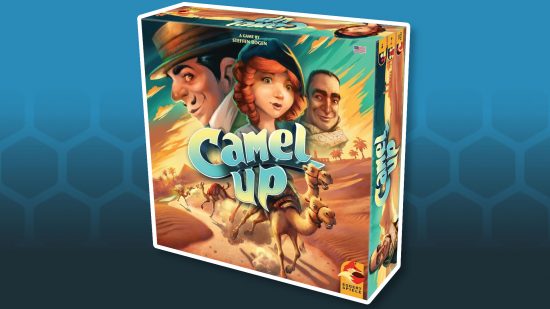 Camel Up, one of the best horse racing board games