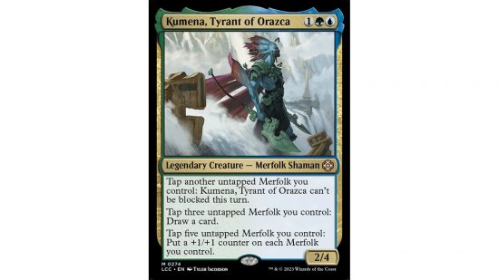 MTG Arena commander cards Kumena Tyrant of Orazca
