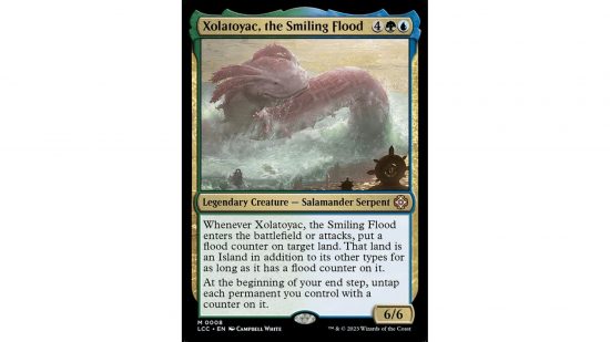 MTG Arena commander cards Xolatoyac the smiling flood