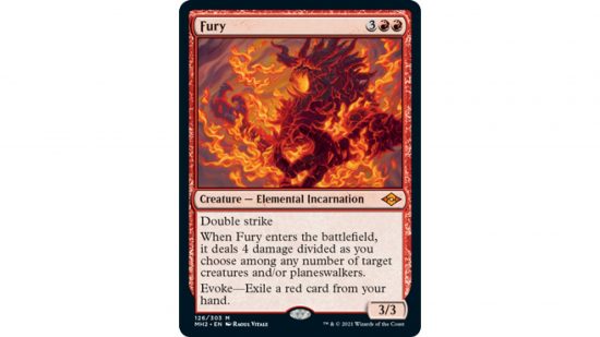 The MTG card Fury