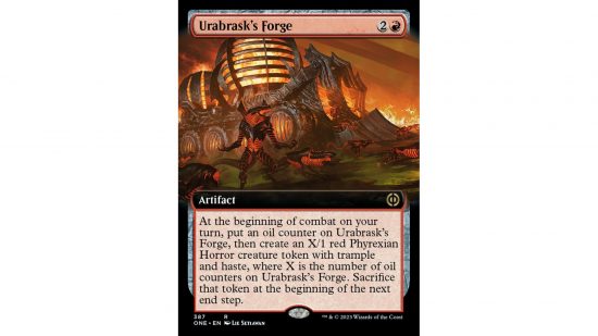 MTG card price - The MTG card Urabrask's Forge