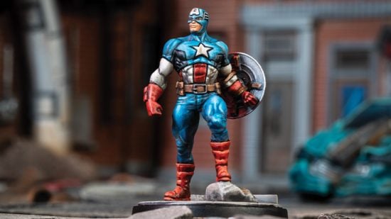 Marvel Crisis Protocol Captain America mini