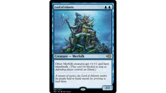 MTG Merfolk card Lord of Atlantis