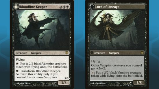 Bloodline Keeper / Lord of Lineage, one of the best MTG vampires