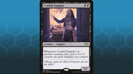 Cordial Vampire, one of the best MTG vampires