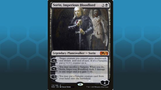 Sorin, Imperious Bloodlord, one of the best MTG vampires