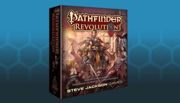 Pathfinder Revolution - a boardgame on the Wargamer background