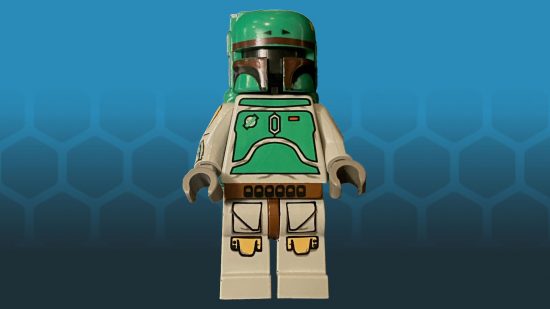 Boba Fett Cloud City, one of the rare Star Wars Lego minifigures
