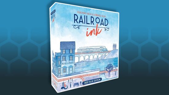 Railroad Ink, one of the best Roll and Write games
