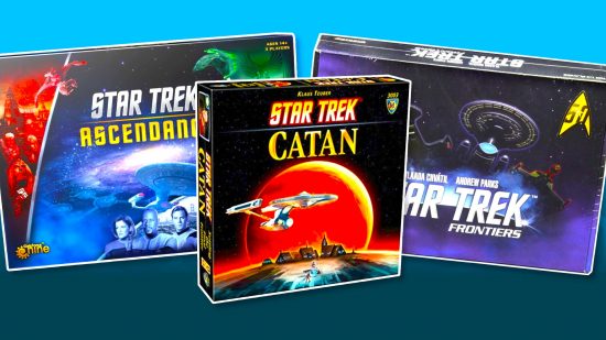 Three Star Trek board games