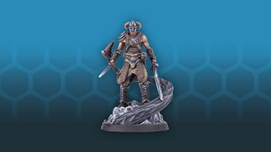 Tabletop RPG sale - the Dragonborn from Skyrim