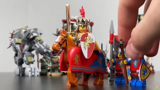 Lego Warhammer - red king