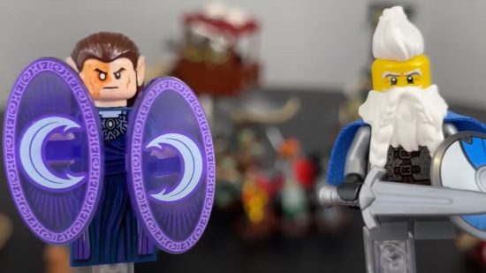 Lego Warhammer - an elvish wizard