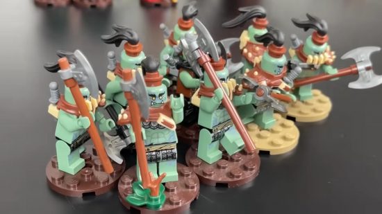 Lego Warhammer - an orcish army