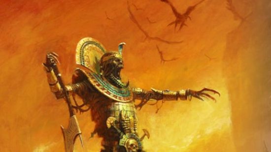Warhammer Nagash guide - Games Workshop image showing a Tomb Kings leader