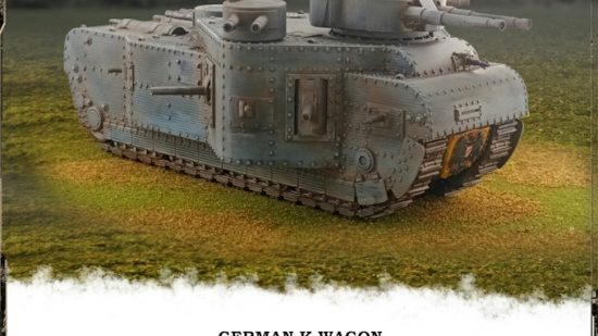 All Quiet on the Martian Front is like Warhammer of the Worlds - a German superheavy tank