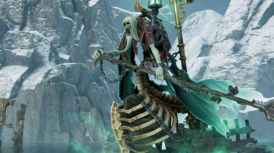 Warhammer Realms of Ruin Nighthaunt appear in the third single-player campaign mission