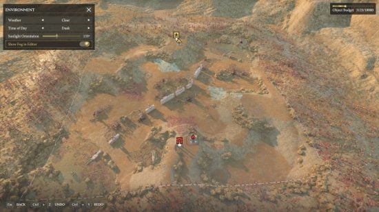 Warhammer Realms of Ruin review - a map created using the map editor