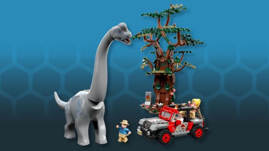 Brachiosaurus Discovery, one of the best Jurassic World Lego sets