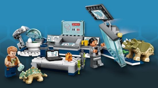 Dr Wu's Lab: Baby Dinosaurs Breakout, one of the best Jurassic World Lego sets