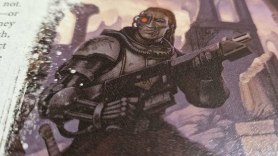 Art from Warhammer 40k: Imperium Maledictum, one of Wargamers's best tabletop games of the year