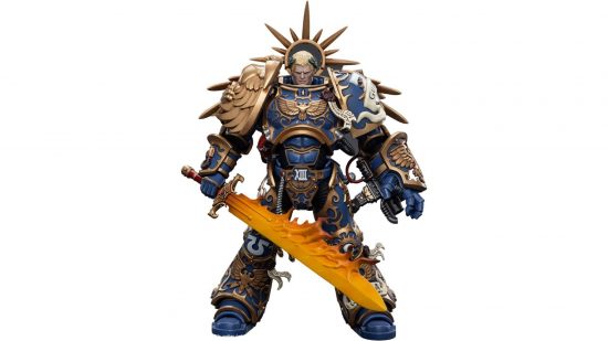 Best Warhammer 40k action figures guide - sales photo showing the JoyToy primarch Roboute Guilliman action figure