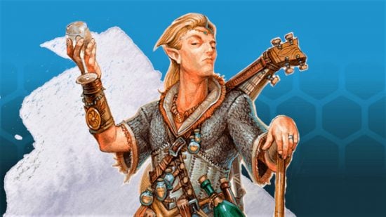 Wizards of the Coast art of a DnD Cleric 5e of the Grave domain