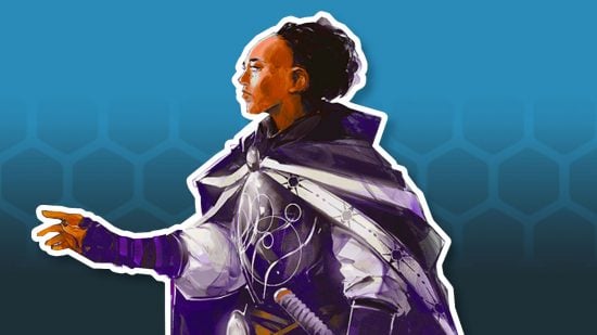 Wizards of the Coast art of a DnD Cleric 5e of the Twilight domain