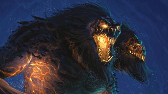 DnD release schedule - Wizards of the Coast art of Demogorgon